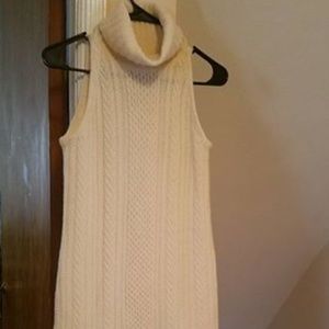 Ralph Lauren Long sleeveless sweater dress